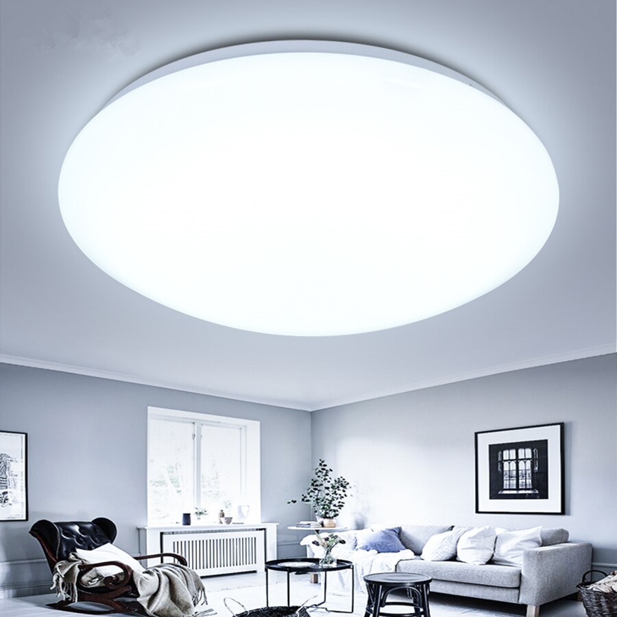 LED 패널 램프 LED 천장 조명 24W 18W 15W 12W 다운 라이트 표면 장착 AC 85-265V 현대 램프 홈 조명 거실